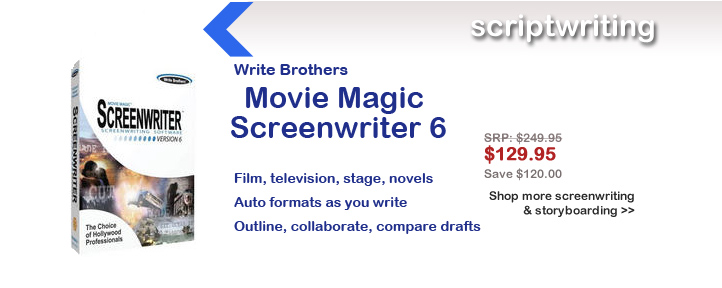 Write Brothers Movie Magic Screenwriter v6