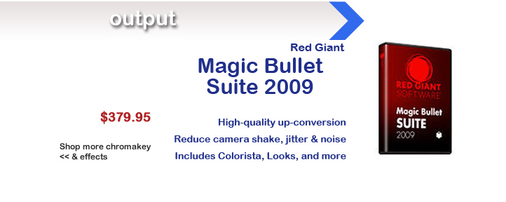 Red Giant Magic Bullet Suite 2009