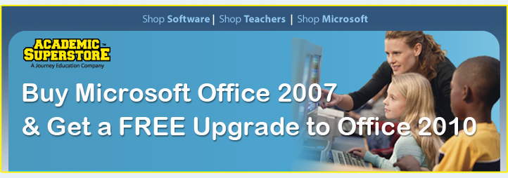 Buy Microsoft Office 2007 Get a FREE Upgrade to 2010